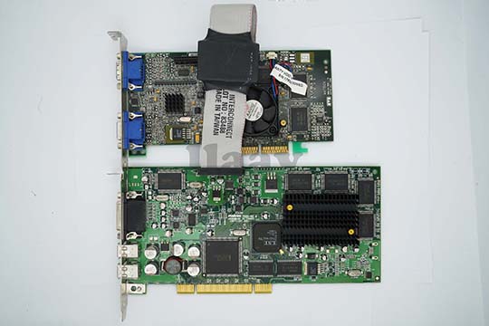 Matrox 迈创 G400 MAX 32MB显示卡 RT2500-KIT-N视频采集卡G4+MMDHA32-DELL （MGA-G2400A-E+、MGA-G400A-F芯片）